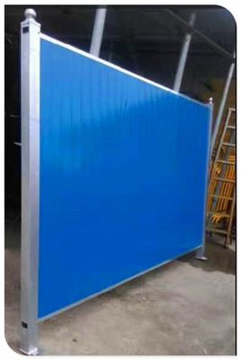 广州江门2.5米高彩钢夹心板围挡 道路工地施工安全防护围蔽 厂家直销