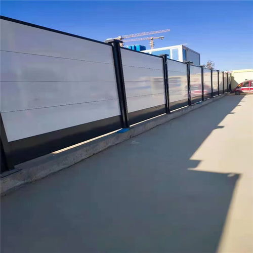 【建筑工地施工a型钢结构式绿色小草铁皮临时彩钢围挡厂家】- 